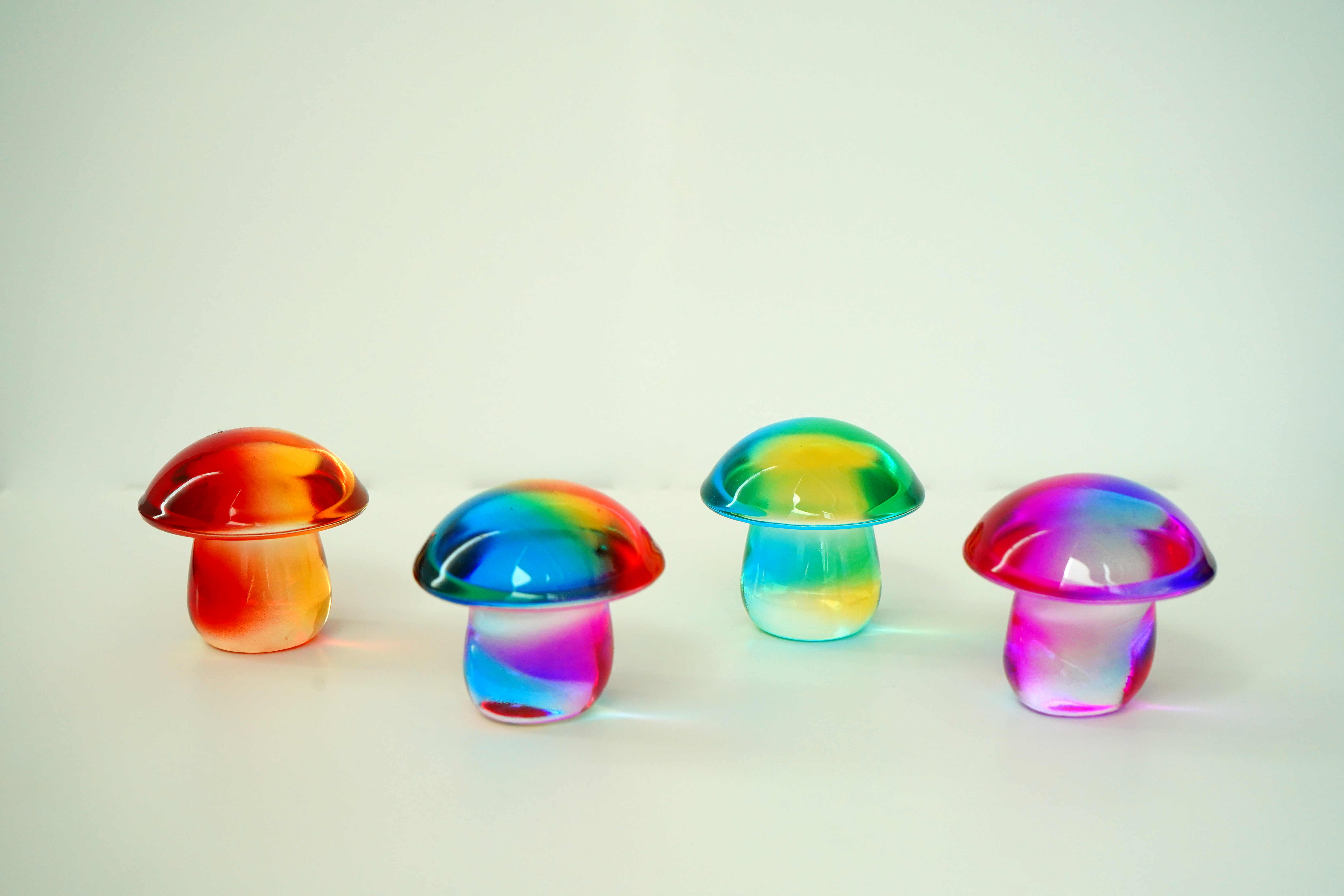 Aura Glass Mushroom